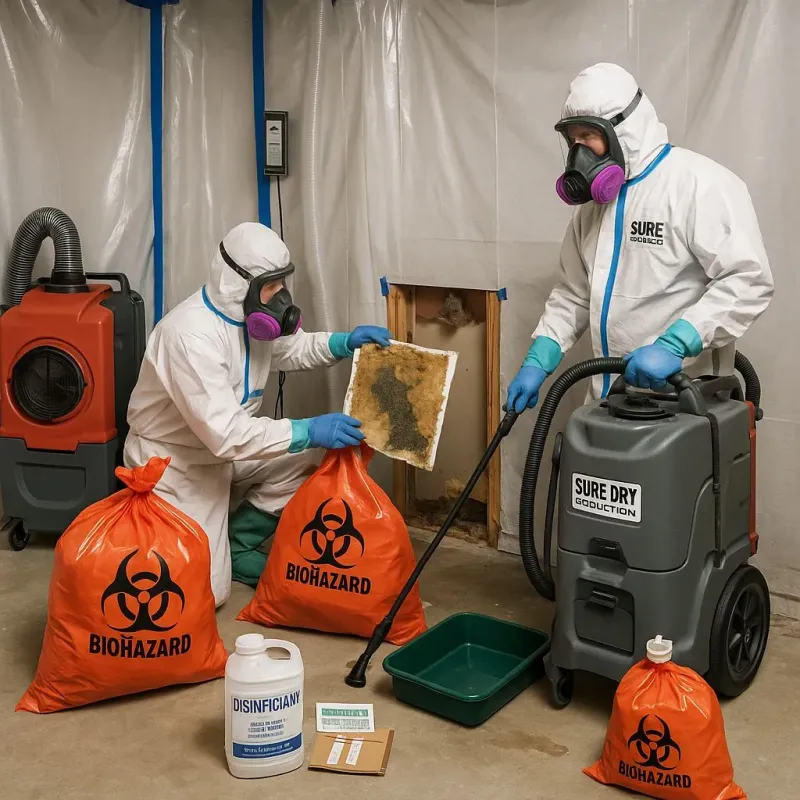 Contaminated Water Handling Protocols process in Ingalls Park, IL